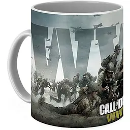 Кухоль GeekLand Call of Duty WWII Друга світова війна CD 02.04 330 мл білий - мініатюра 2