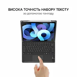 Чохол до планшета AirOn Premium iPad Air 4 10.9" Bluetooth keyboard touchpad (4822352781051) - мініатюра 8