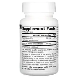 Ніацин Source Naturals No-Flush Niacin 500 мг 60 пігулок - мініатюра 2
