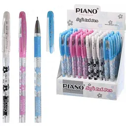 Ручка масляна PIANO синій 0.7мм PB-199 в асортименті