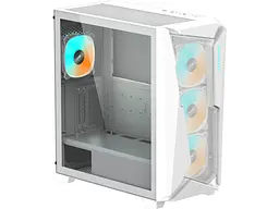 Корпус Gigabyte C301 Glass V2 White (GB-C301GW V2) - миниатюра 2