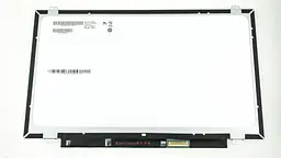 Матриця 14.0 B140XTN02.B 1366х768, 40pin eDP, LED, SLIM вертикальні вушки, глянець, роз'єм праворуч знизу для ноутбука