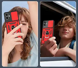 Панель BeCover Military для Samsung Galaxy A06 SM-A065 Red (713068) - мініатюра 4