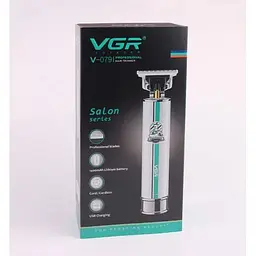 Тример акумуляторний VGR V-079 для стрижки волосся бороди вусів 5 Вт - мініатюра 10