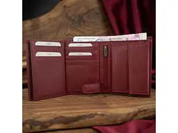 Жіноче портмоне натуральна шкіра Cortina 5031 rosso Червоне 9,5x12,5 см TONY PEROTTI acs0032529 - мініатюра 2