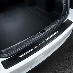 Захисна плівка на поріг багажника CHEVROLET карбон 1шт (90х7см) - мініатюра 2
