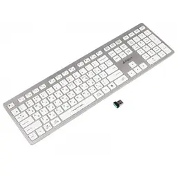 Клавіатура A4Tech FBX50C USB/Bluetooth White (4711421972772) - мініатюра 4