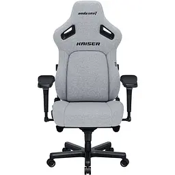 Ігрове крісло Anda Seat Kaiser 4 Size L Grey Fabric (AD12YDDC-L-20-G-CF) - мініатюра 2