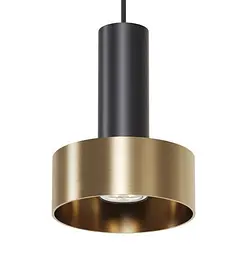 Світильник підвісний KLOODI DECO PE-LORA148 GU10 BK/GD - мініатюра 5