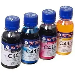 Чорнило WWM CANON PG40B/CL41 В/C/M/Y Комплект (C40/41SET-2)