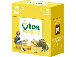 Чай пакетований зелений Tea Moments Lemon Tart 36г (1,8) NEW 20 пакетиків