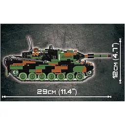 Конструктор Cobi Танк Леопард 2, 945 деталей (COBI-2620) - мініатюра 7