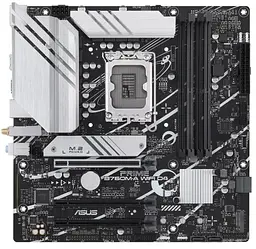 Материнська плата LGA1700, Asus PRIME B760M-A WIFI D4, B760, 4xDDR4, Int.Video(CPU), 4xSATA3, 2xM.2, 3xPCI-E 16x 4.0, Realtek 7.1, Realtek 2.5Gb, WiFi 6, Bluetooth 5.2, 5xUSB3.2/7xUSB2.0, HDMI/DP, MicroATX - мініатюра 2