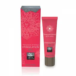 Збуджуючий гель Shiatsu Stimulation Gel Pomegranate Nutmeg, 30 мл - мініатюра 3