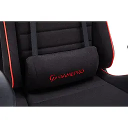 Ігрове крісло GamePro Size L Fabric Black&Red (GC575FB) - мініатюра 19