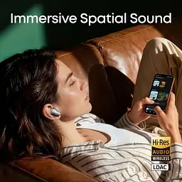 Бездротові навушники Anker SoundCore Liberty Buds (D1200G31) блакитні - мініатюра 10