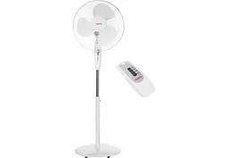 Вентилятор підлоговий Ardesto FN-R1608RW, White, 45W, 3 швидкості, діаметр 40 см, таймер, пульт ДК