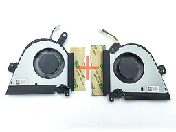 Вентилятор (кулер) для ASUS FX516, FX516P Air RTX3070, TUF Dash F15 (CPU + GPU) 12V 4Pin. Пара.