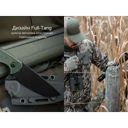 Ніж Civivi Timberbark, Green Micarta, Darkwash (C23094-3) - мініатюра 11