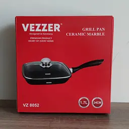 Пательня гриль Vezzer квадратна 24 см (VZ8052) - мініатюра 5