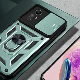 Панель BeCover Military для Xiaomi Redmi Note 12S Dark Green (709487) - мініатюра 2
