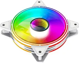 Вентилятор GameMax FN-12Rainbow-Q-Infinity WT (FN-12Rainbow-Q-Infinity WT) - мініатюра 4