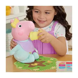 Інтерактивна іграшка Peppa Pig Крихітка Еві хрюшки-обіймашки (G1637) - мініатюра 6