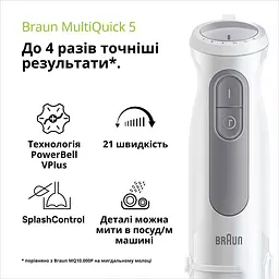 Блендер Braun MQ 50001 M WH (0X22111507) - мініатюра 3