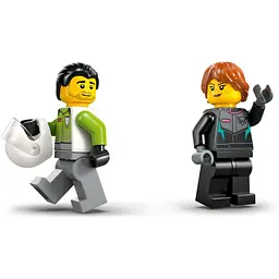 Конструктор LEGO City Реактивний літак проти автомобіля 259 деталей (60489) - мініатюра 6
