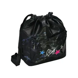 Сумка для взуття Cool For School Чорна з кишенею (CF87313)