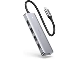 Мультипортовий адаптер UGREEN CM219 Gray (70336)