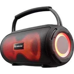 Акустична система 1.0 Defender S450, 10Вт RGB/BT/FM/USB/TF/AUX/TWS чорна - мініатюра 2