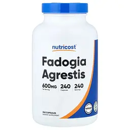Фадогія агрестіс Nutricost 600 мг 240 капсул