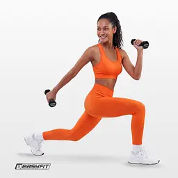 Гантель для фітнесу 0.5 кг EasyFit із вініловим покриттям чорна - мініатюра 7