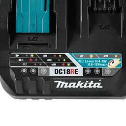 Пристрій для зарядки акумуляторів Makita LXT та CXT DC18RE (198720-9) - мініатюра 5