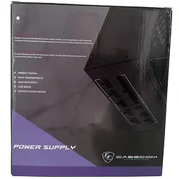 БЖ 600W Casecom, 120mm, Modular, Box - мініатюра 7