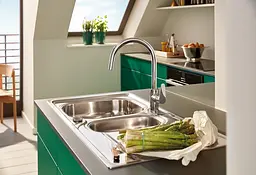 Змішувач для кухні Grohe BauCurve 30547000 Хром - мініатюра 7