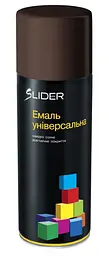 Фарба аерозольна емаль SLIDER RAL 8017 Шоколадно-коричневий 400мл - мініатюра 1