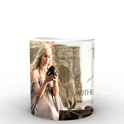 Кухоль GeekLand Game of Thrones Дейєнеріс GT.02.006 330 мл білий - мініатюра 2