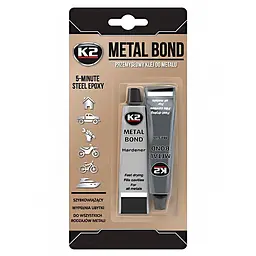 Клей для металу K2 Metal Bond епоксидний 56,7г(B116)