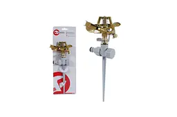 Дощувач для поливу Intertool пульсуючий METAL на милиці до 12 м GE-0052 - мініатюра 5
