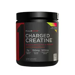 Креатин Charged Creatine, 30 порцій Ожина (270 грам) Rule 1 000293065