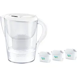 Фільтр-глечик Brita Marella Memo MXPro 2.4л White + 3 картрижда (1052791) [150419]