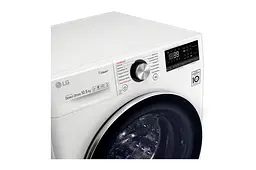 Пральна машина LG з фронтальним завантаженням F4V9RW9W, 10,5кг, 1400, A+++, Пар, глибина 56см, Дисплей, Інвертор, Білий (F4V9RW9W) - мініатюра 7