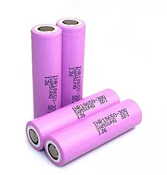 Акумулятор Samsung 18650 INR18650-30Q 3000mAh (Рожевий) - мініатюра 3