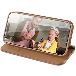 Чохол-книжка Dux Ducis Hivo для Apple iPhone 17 Pro Max (6.9) Brown - мініатюра 3