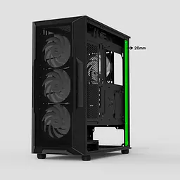 Корпус Zalman i3 Neo V2 Black - мініатюра 10