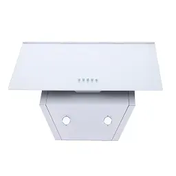 Витяжка декоративна похила Minola HDN 5222 WH/INOX 700 LED - мініатюра 2