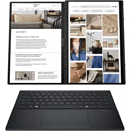 Ноутбук ASUS Zenbook Duo UX8406CA Ultra 7 255H la 51GHz, 14'', сенсорний, 32GB LPDDR5X, 1TB, Arc, Windows 11 Pro - мініатюра 5
