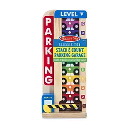 Ігровий набір Melissa & Doug дерев'яний Паркування та машинки (MD15182)